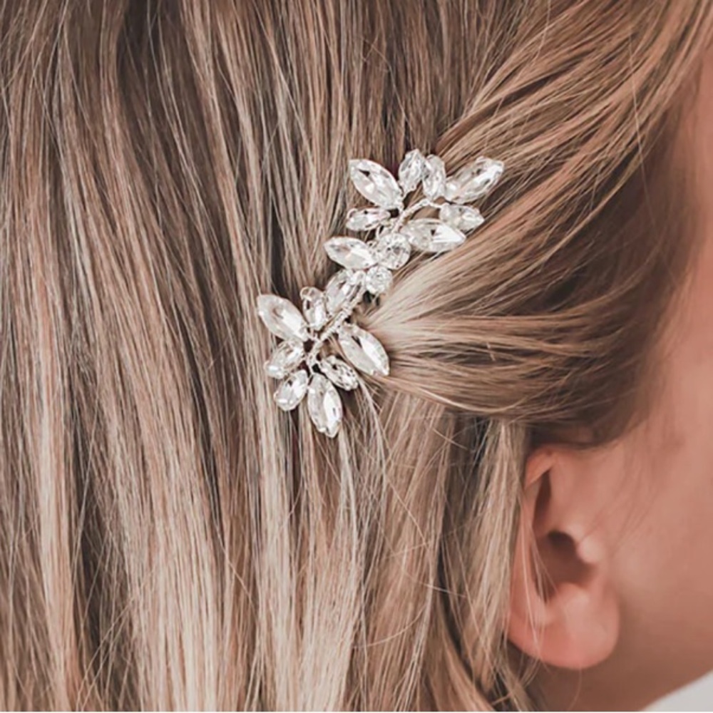 Bridal Pearl and Crystal Hair Comb